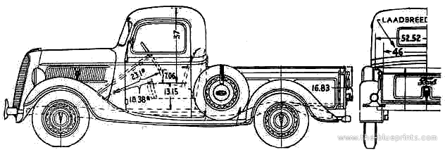 Ford PickUp 1937 