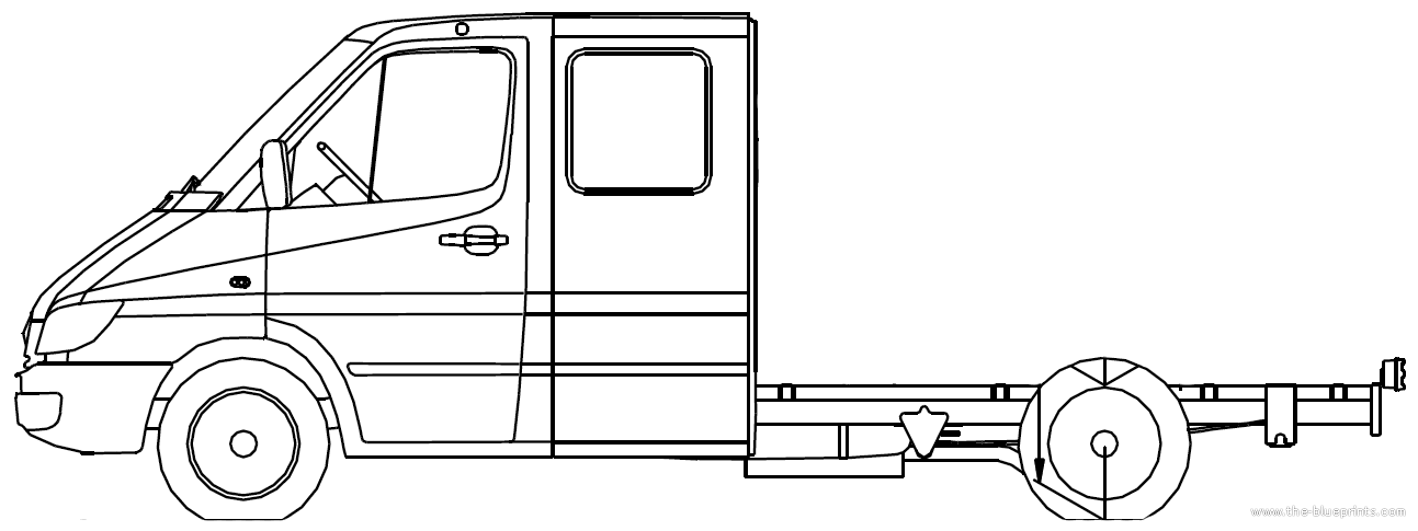 Mercedes Sprinter 4 CDI 4x4 Chassis