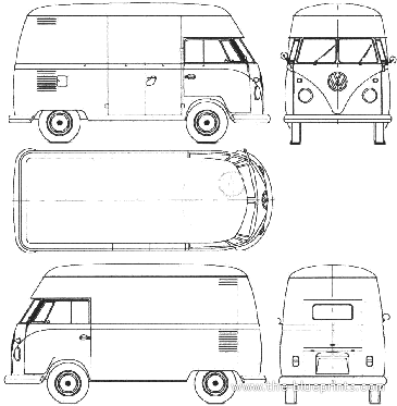 Volkswagen Van High Roof 19601963