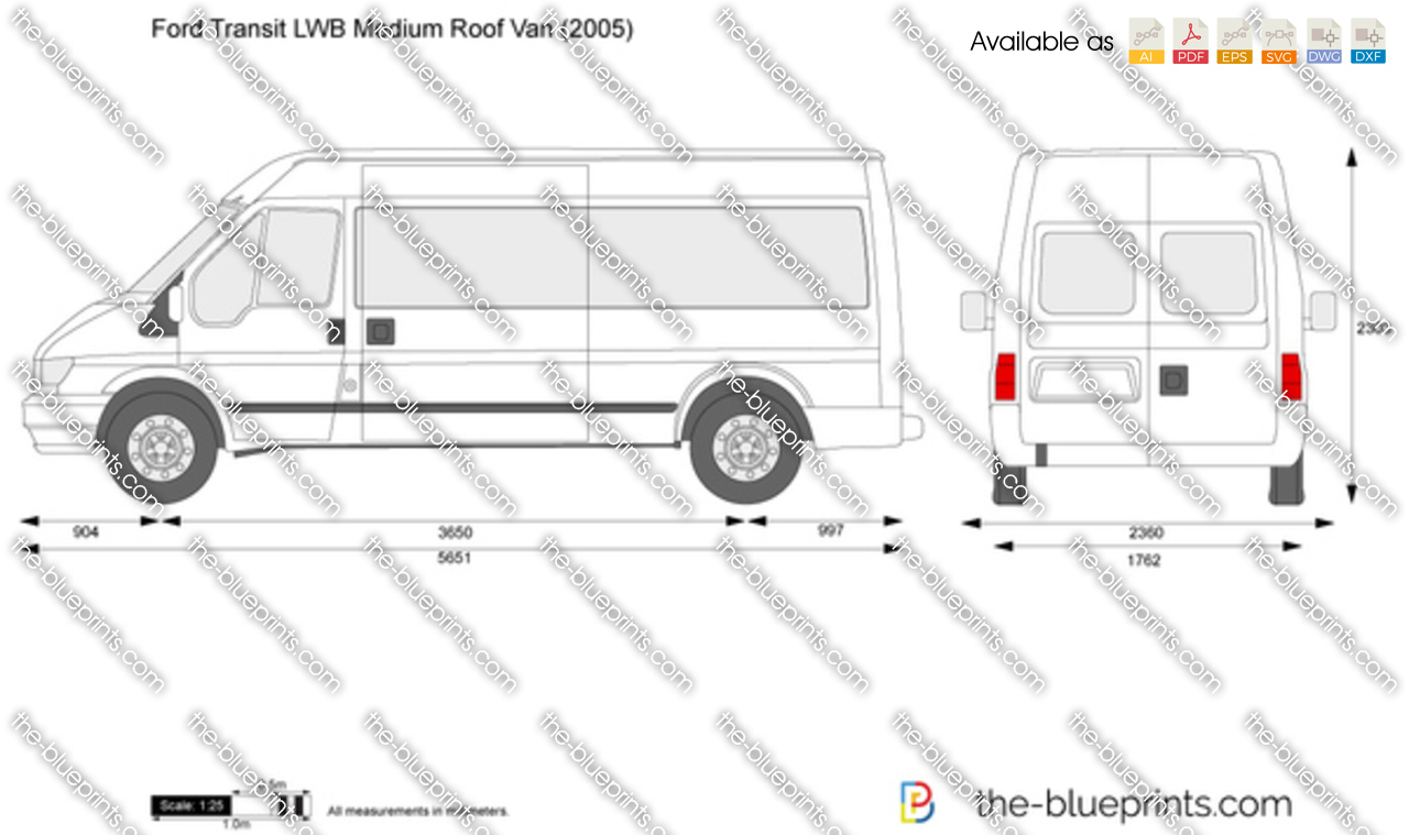 Различные модификации фургона Ford Transit