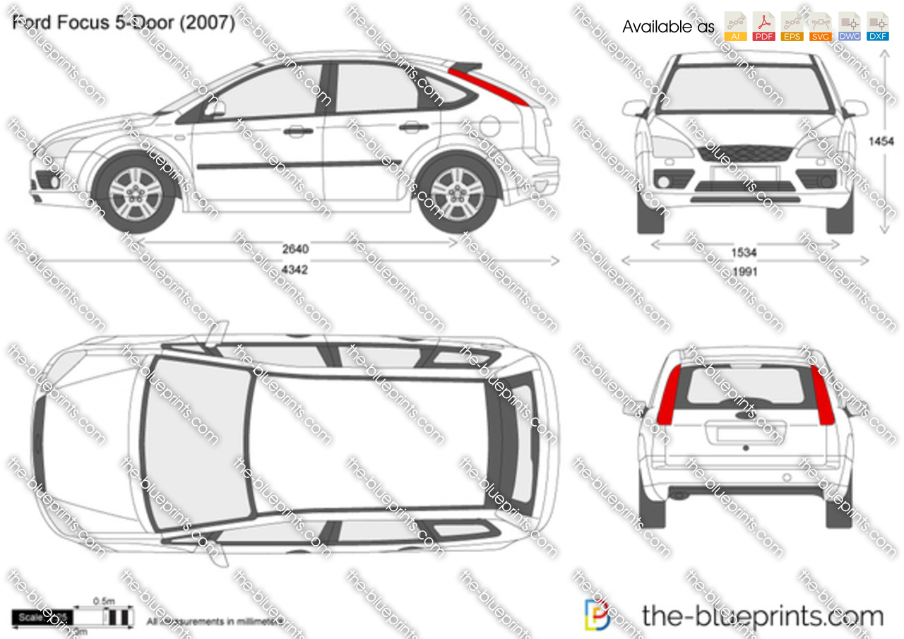 Plan dwg ford mondeo