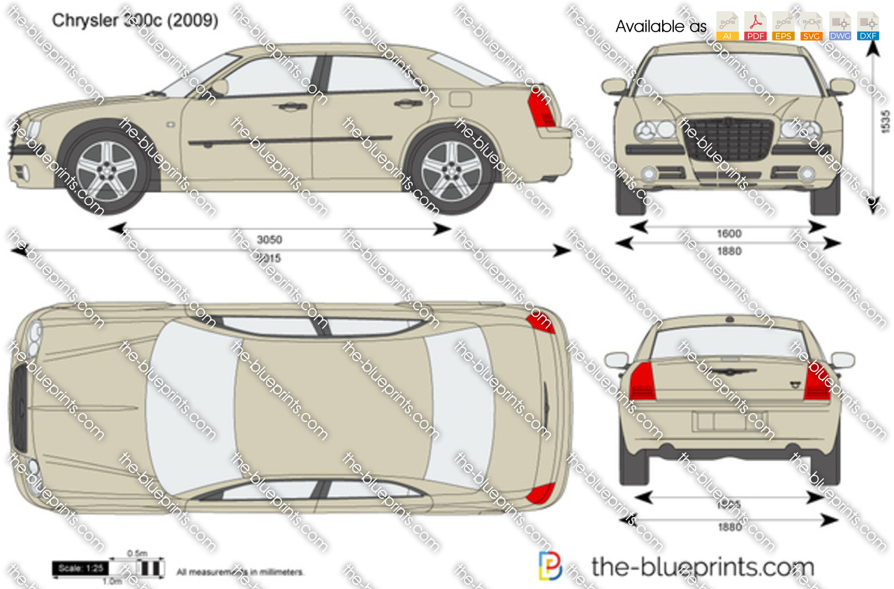 Chrysler 300c dimensions 2007 #1