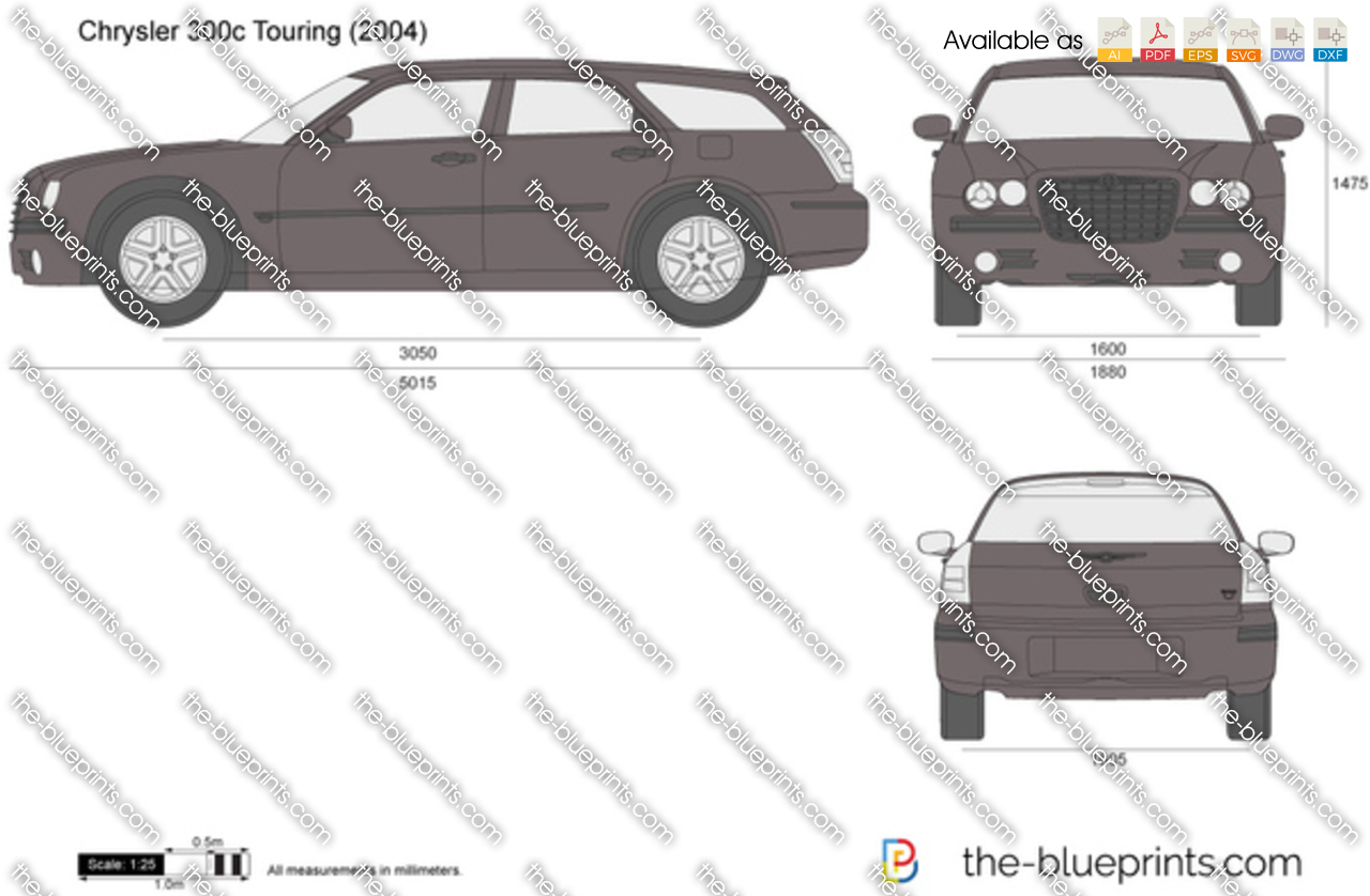 Chrysler 300c touring dimensions #1