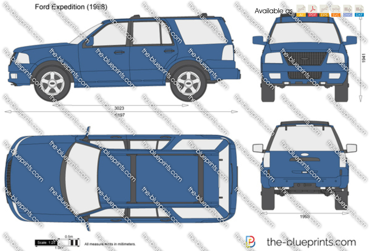 Ford expedition cad drawing #1