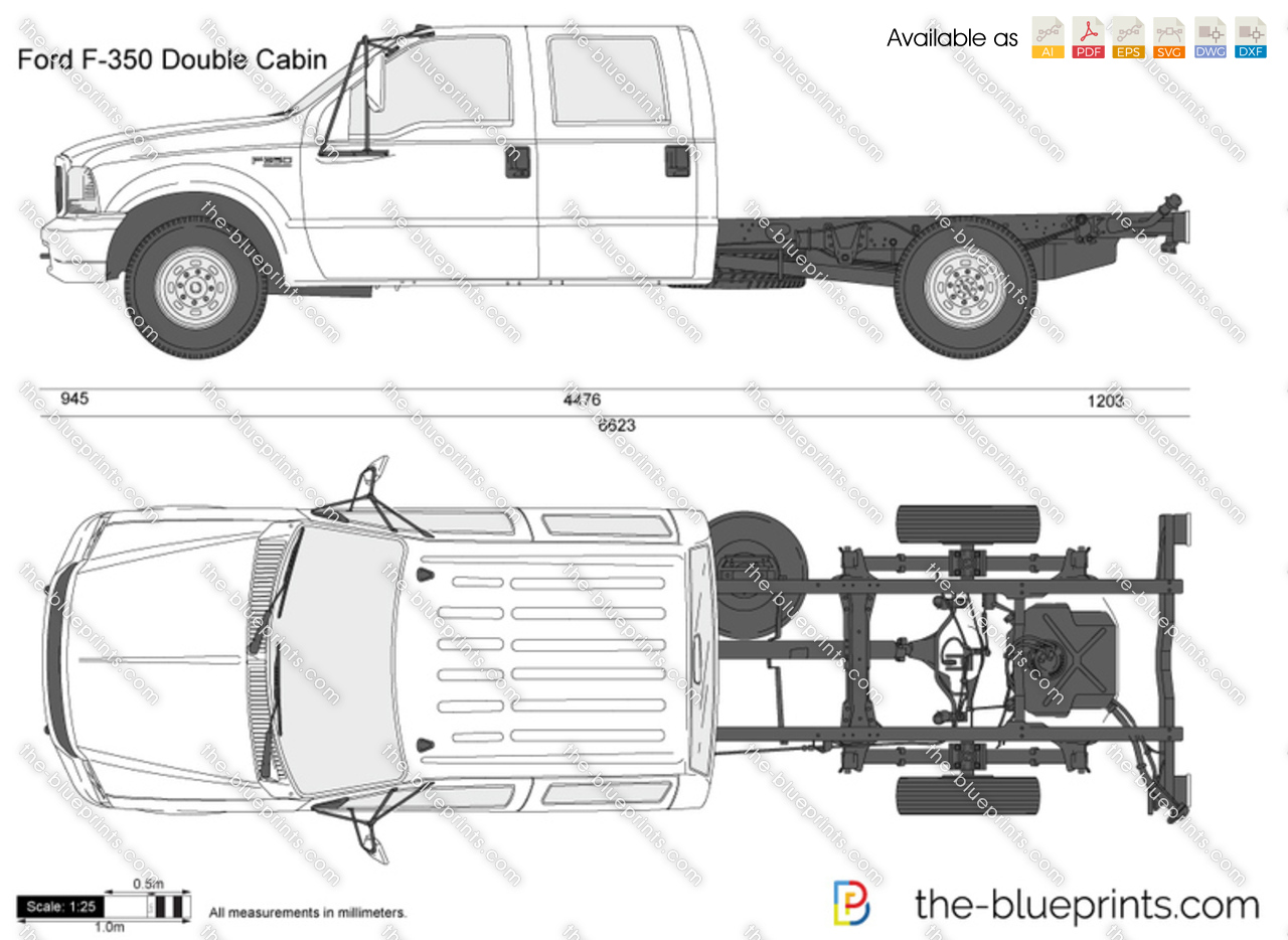 Ford F 350 Drawings