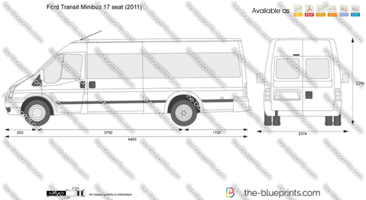 Ford transit 15 seat minibus dimensions #4