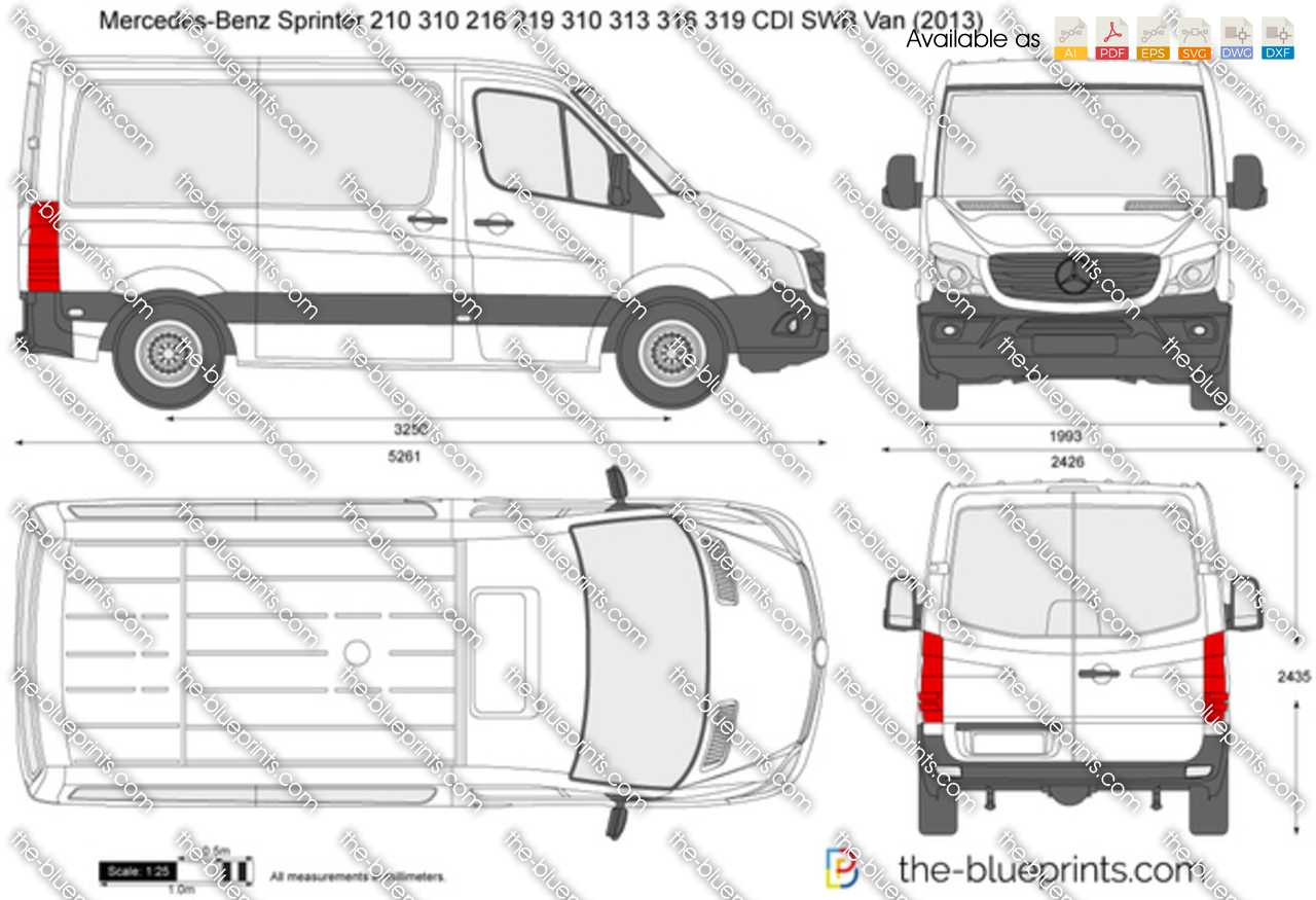 Mercedes sprinter 313 internal dimensions #4