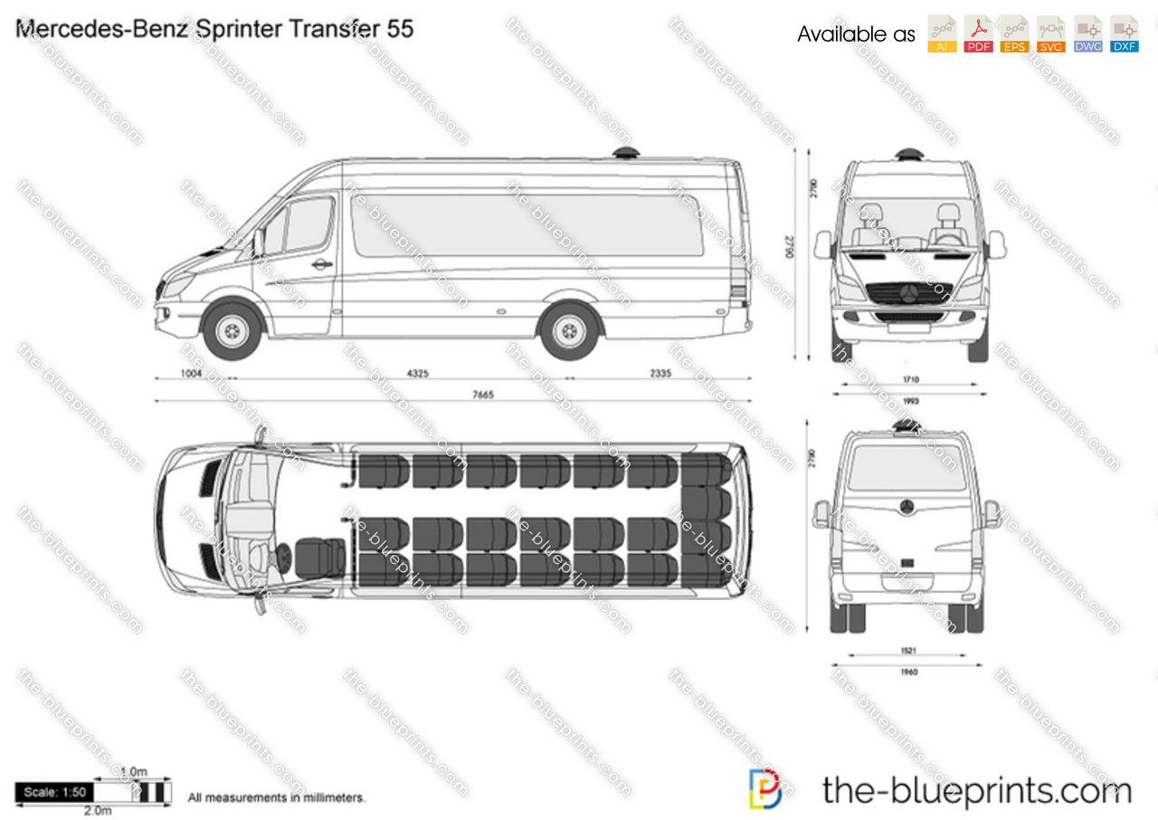 Mercedes sprinter cargo van interior dimensions #5