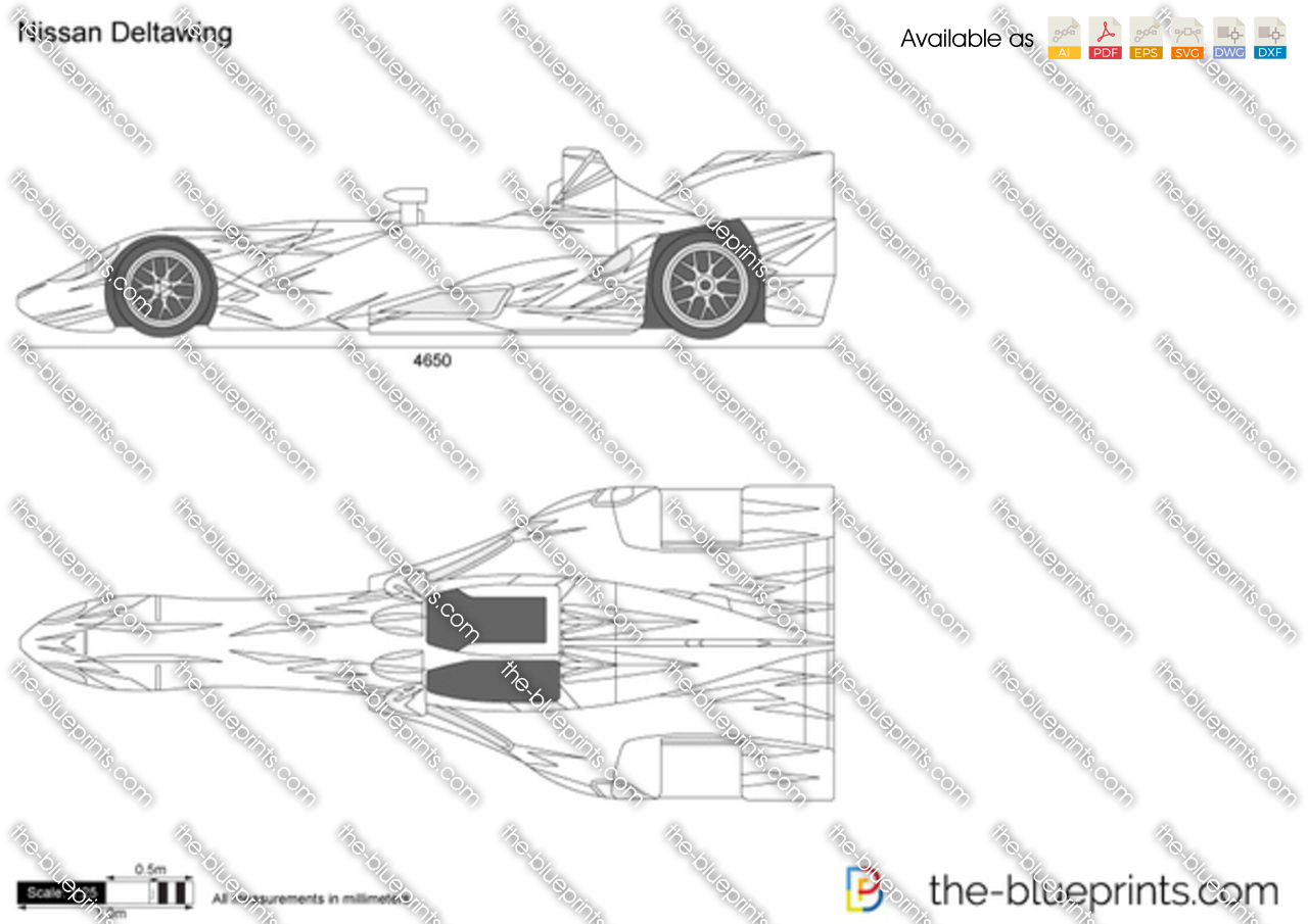 Nissan delta wing blueprints #2
