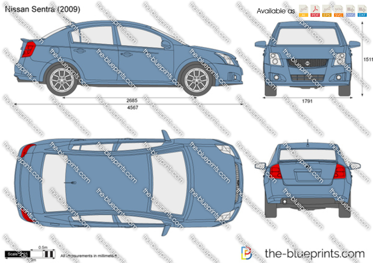 2005 Nissan sentra trunk dimensions #10