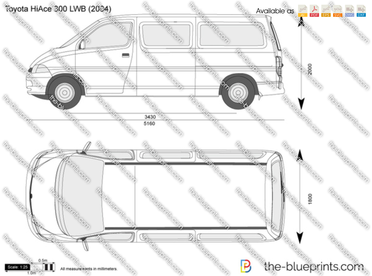 toyota hiace lwb dimensions #5