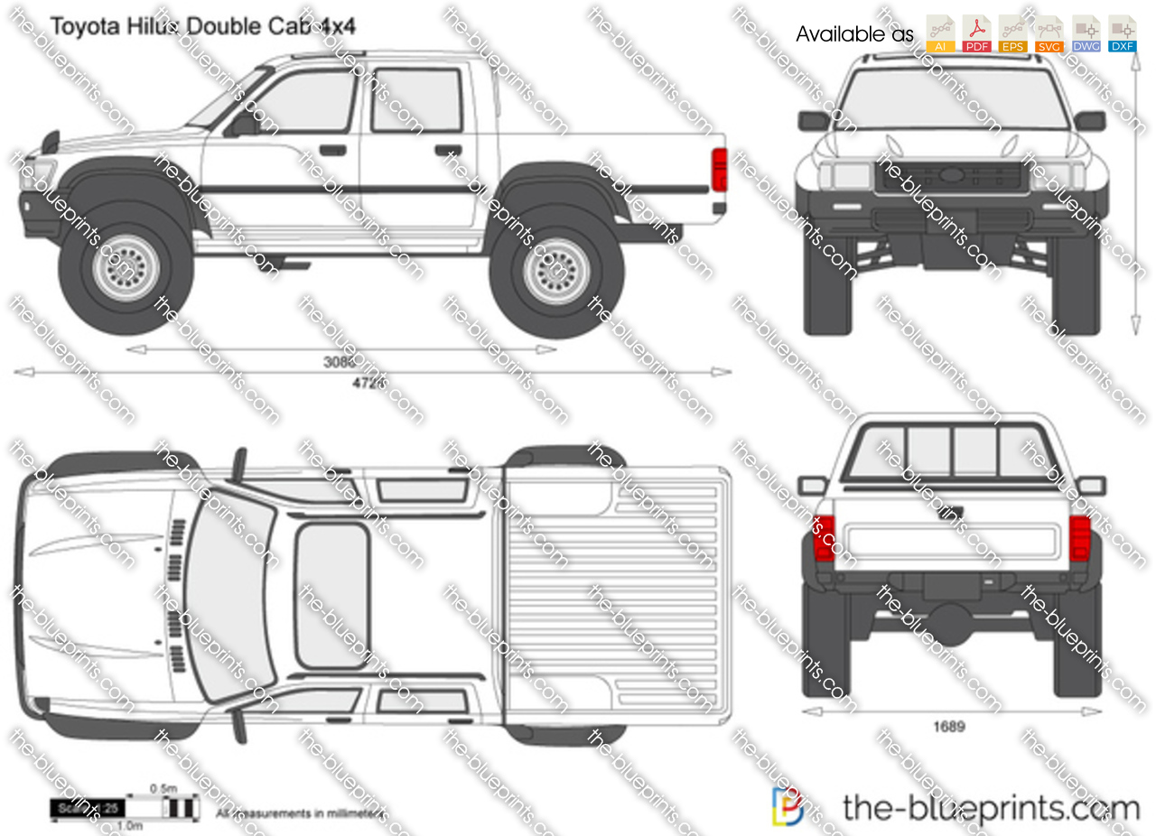 autocad toyota pickup #6