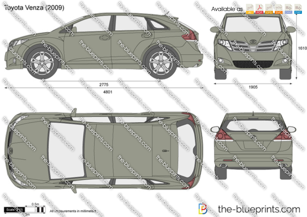 toyota venza dimensions 2013 #6