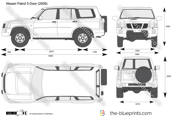Nissan patrol drawings #10