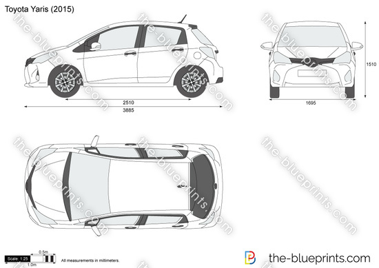 toyota yaris dwg #6