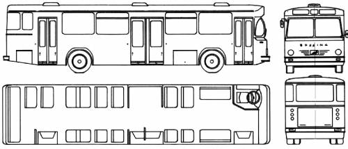 Bussing 110 V-R Stadtlinienbus (1973)