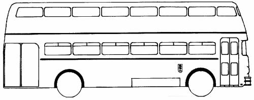 Bussing BU E2 U55 Double Decker (1955)