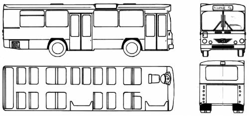 Bussing Stadtlinienbus (1977)
