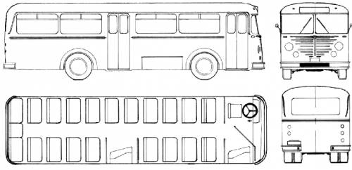 Bussing TU 7 Stadtlinienbus Trambus (1956)