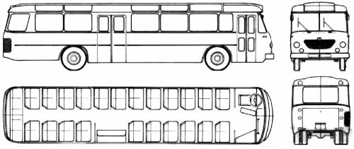 Bussing Uberland-Linienbus Senator 13R (1961)