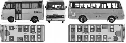 Force Citiline School Bus (2008)