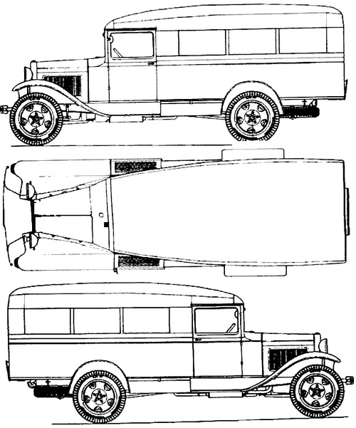Gaz-55 Ambulance (1938)