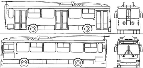 MTRZ-5279 Moscow Trolleybus