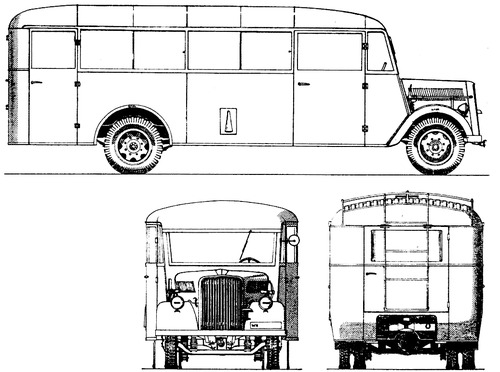 Opel Blitz Omnibus W39