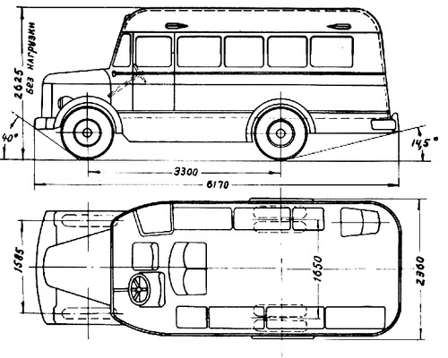 PAZ-651T (1957)
