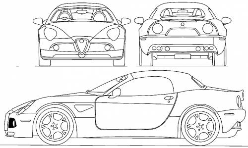 Alfa Romeo 8C Cabriolet (2012)
