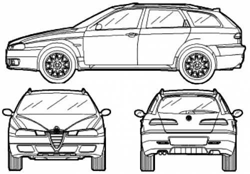 Alfa Romeo Crosswagon Q4 (2005)