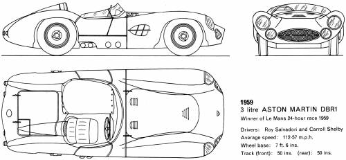 Aston Martin DBR1 (1959)