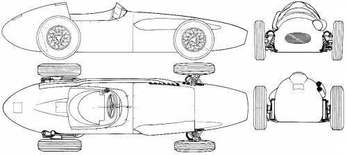 Aston Martin DBR4-250 F1 GP (1959)
