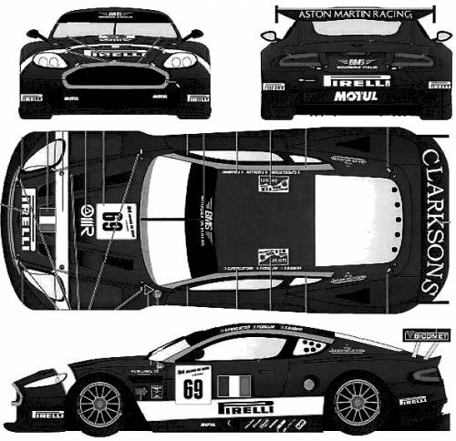 Aston Martin DBR9 Le Mans (2006)