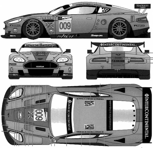 Aston Martin DBR9 Le Mans (2008)