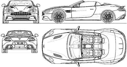 Aston Martin Vanquish Volante (2016)