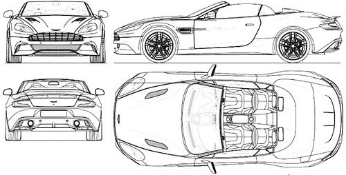 Aston Martin Vanquish Volante (2017)
