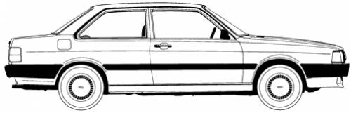 Audi 80 2-Door (1985)