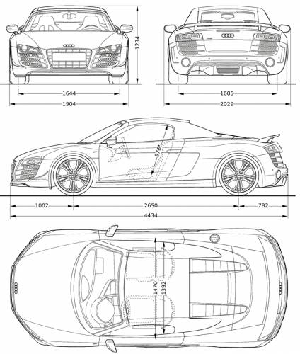 Audi R8 GT Spyder (2012)