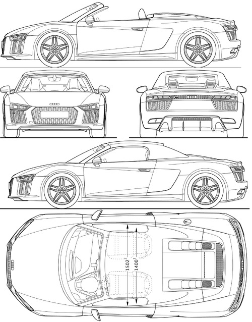 Audi R8 Spyder V10 (2016)