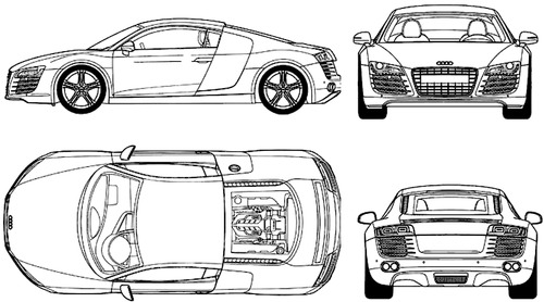 Audi R8 V10 (2012)