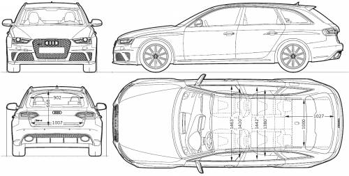 Audi RS4 Avant (2013)