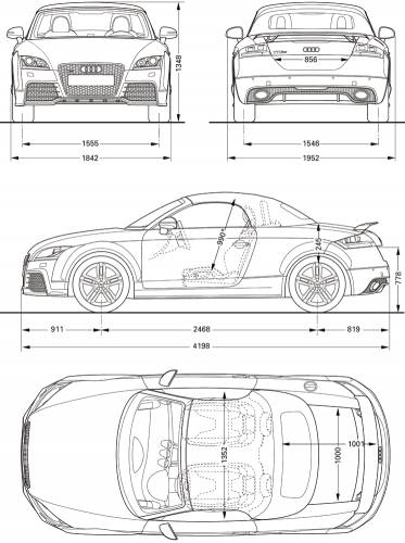 Audi TT RS Roadster (2010)