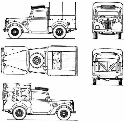 Austin 10hp 4x2 Light Utility 'Tily' (1940)
