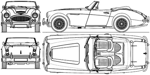 Austin-Healey 3000 (1967)