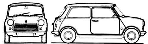 Austin Mini 1000 (1972)