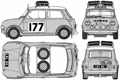 Austin Mini Cooper S 1275 Rally (1965)