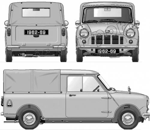 Austin Mini Pick-up (1962)