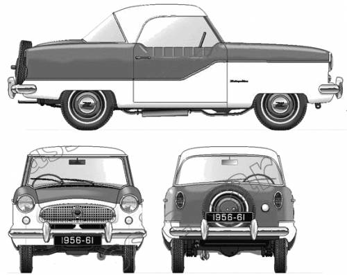 Austin-Nash Metropolitan 1500 (1956)