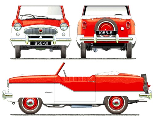Austin Nash Metropolitan 1500 Convertible (1957)